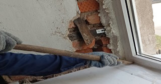Демонтаж оконных откосов по выгодной цене от 516 руб. в Костроме - Сварной-Кст